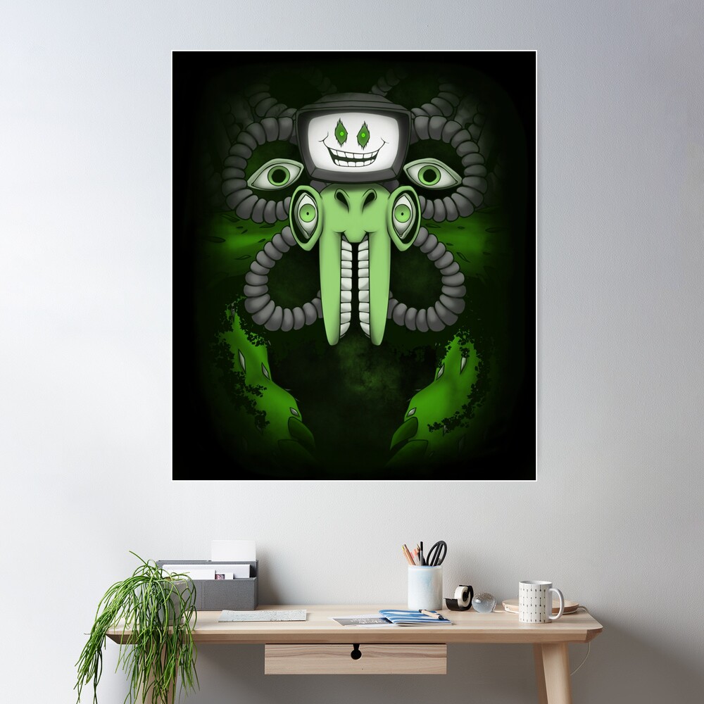 Omega Flowey - Flowey - Posters and Art Prints