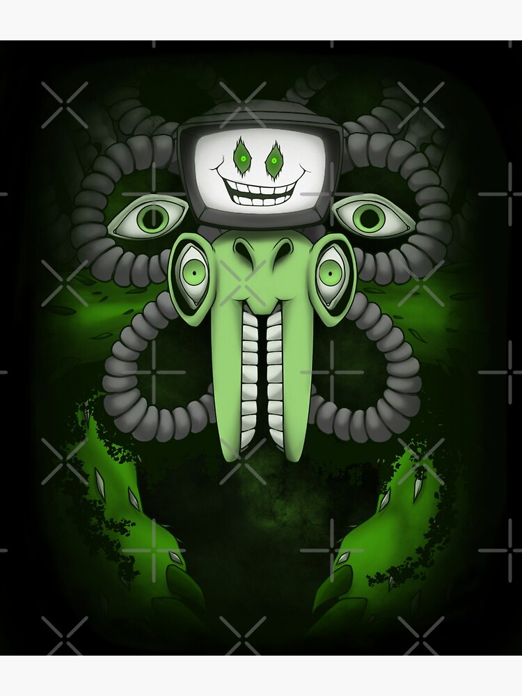 Omega Flowey Art Print