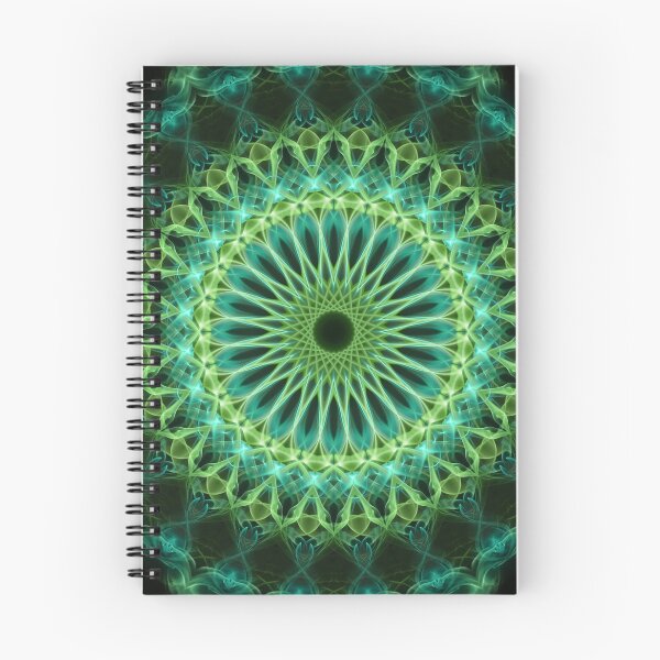 Item preview, Pretty glowing green mandala designed and sold by JBlaminsky.