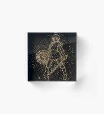 Moe most systems most golden ornament Gold Acrylic Block