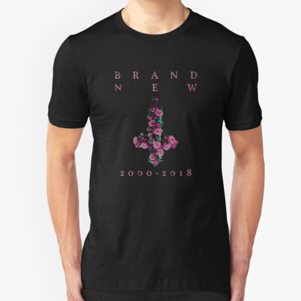 Brand New Farewell Cross Slim Fit T-Shirt