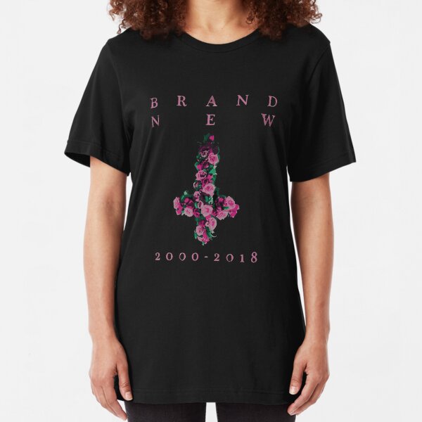 Brand New Farewell Cross Slim Fit T-Shirt
