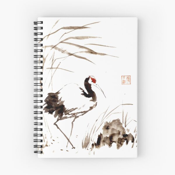 Item preview, Crane in the Field designed and sold by Huluhua.