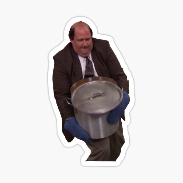 Kevin Spills his Chili The Office