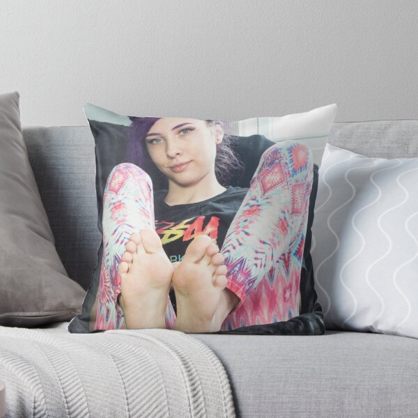 FOOT FETISH Home Throw Pillow