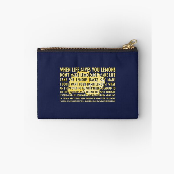 Item preview, When life gives you lemons.. - Dark Blue  designed and sold by aseaofjoy.