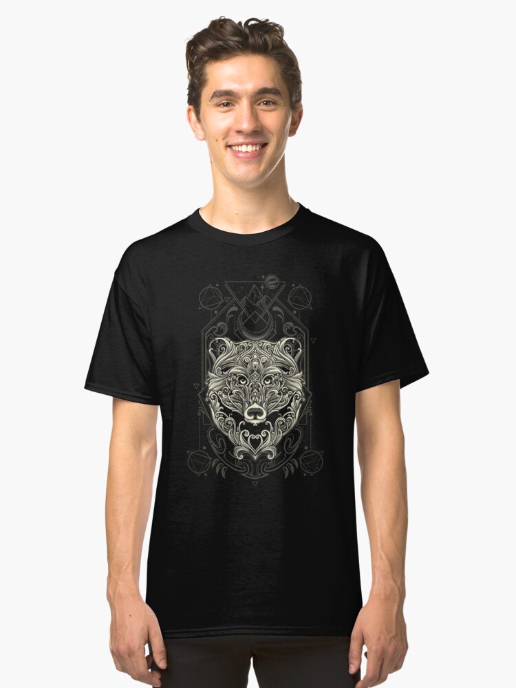 Alternate view of Bear - Nature's Spirit Classic T-Shirt