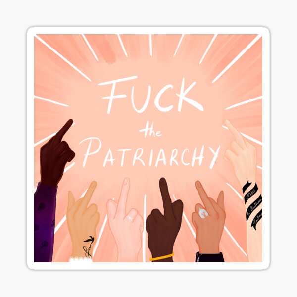 F*ck the Patriarchy” Cat Sticker