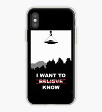 I Want To Know iPhone Case