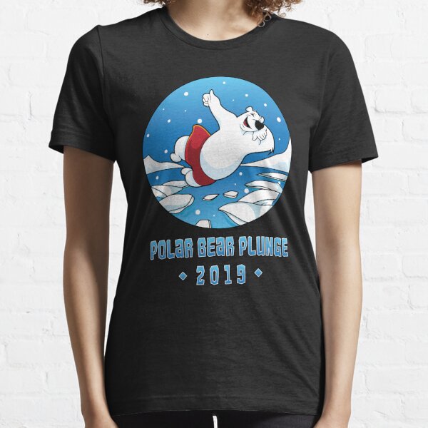 polar bear plunge t shirt