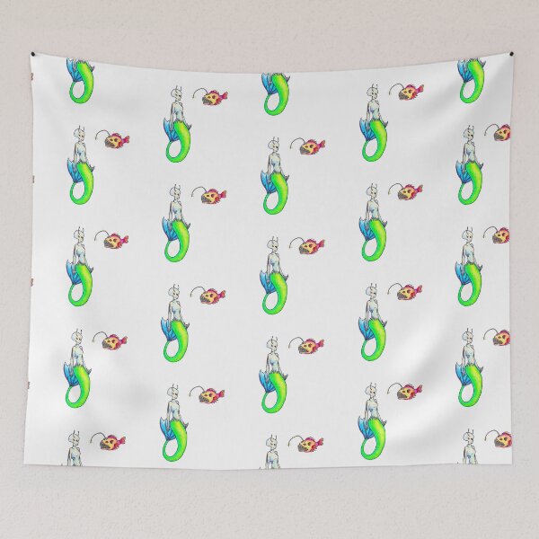 Item preview, Mermaid Alien & Angler Fish designed and sold by maggieodonnell.