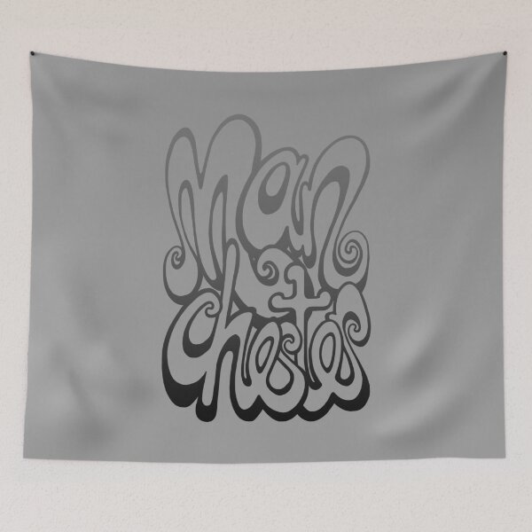 Item preview, Manchester Lettering Typography - Harbour Mist Grey designed and sold by bignose1977.
