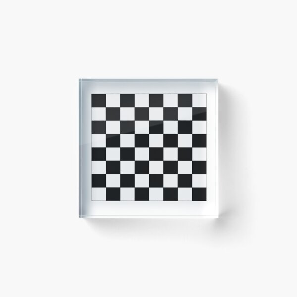 Item preview, BLACK & WHITE CHECKER BOARD DESIGN   designed and sold by sharlesart.