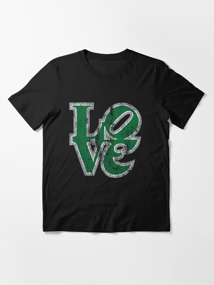 Philadelphia Eagles LOVE Park Throwback Kelly Green Style Logo Football  Philly Champs  Essential T-Shirt for Sale by WilsonReserve