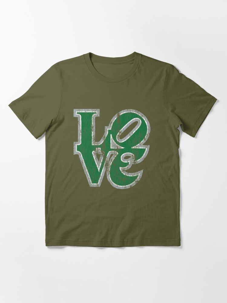 Philadelphia Eagles Fanatics Branded Textured Throwback Hashmark V-Neck T- Shirt - Kelly Green