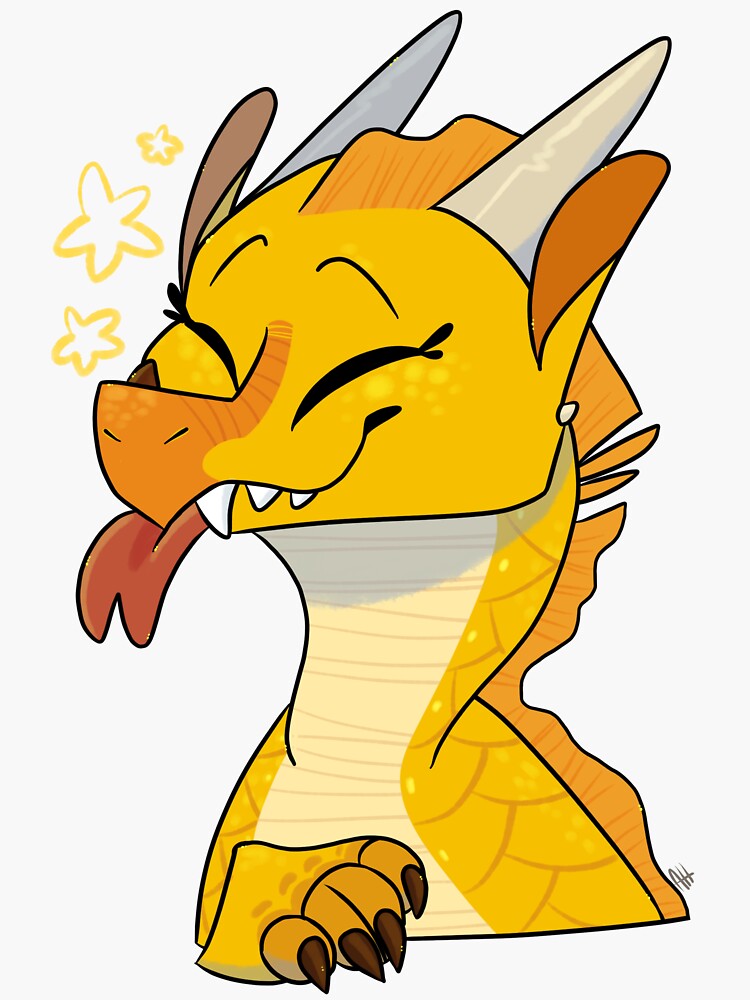 Sunny Sticker For Sale By Opthedragon Redbubble