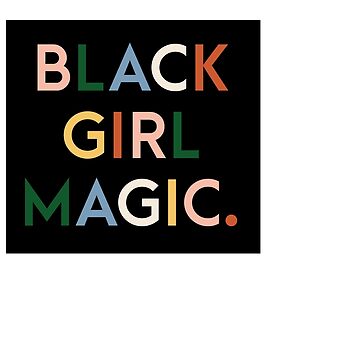 Artwork thumbnail, Black Girl Magic Modern Print by Mariah Quick