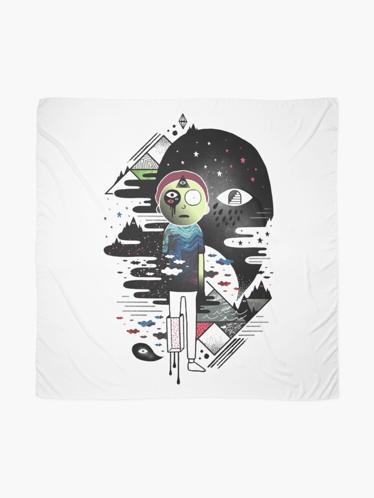 Alternate view of Inner Dimensional Morty Scarf