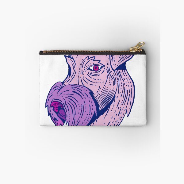 Item preview, Bingley Terrier Head Etching Color designed and sold by patrimonio.