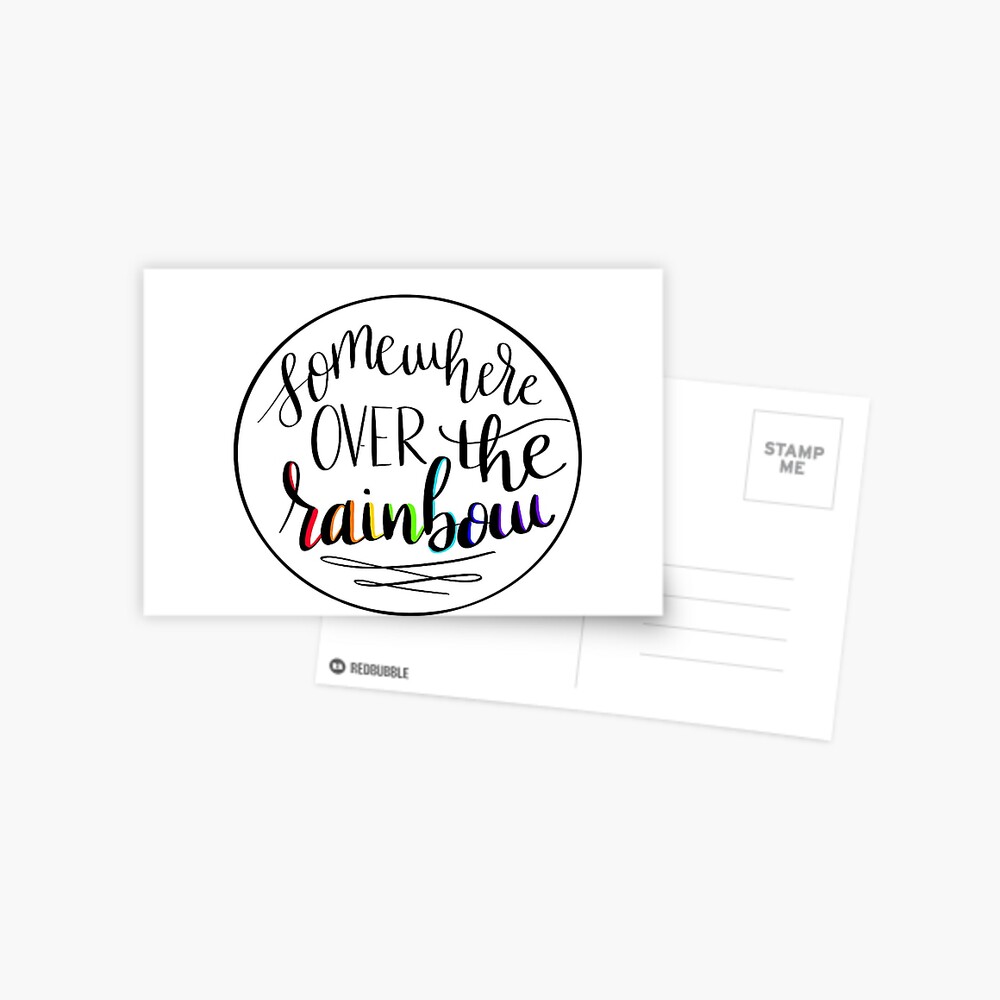 Somewhere Over the Rainbow- The Wizard of Oz Sticker