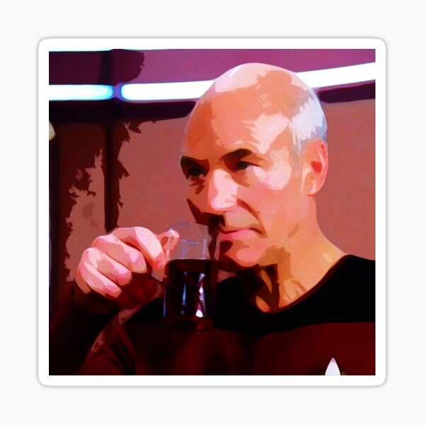 Picard Earl Grey Sticker
