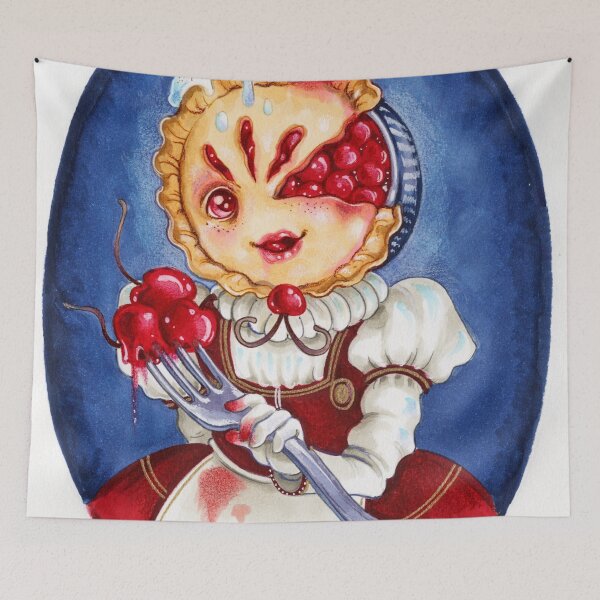 Item preview, Miss Cherry Pie designed and sold by cheriblossomart.