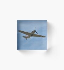 Temora Airshow 2018-Hawker Hurricane VH-JFW (V6748) approaching Acrylic Block