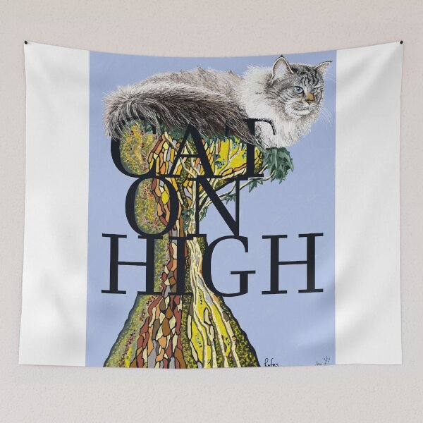 Item preview, The cat on high. Rufus. designed and sold by Stephen Coppock.