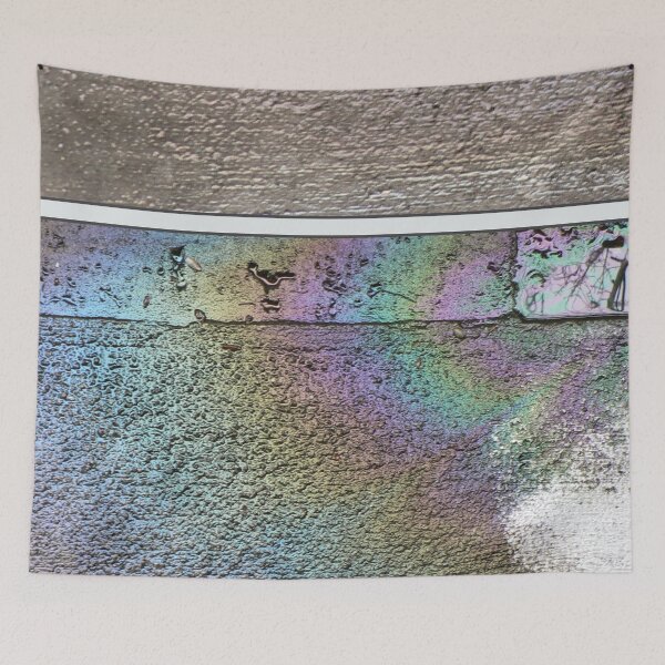 Item preview, Unique and Tranquil Rainbow Oil Paint Spill designed and sold by magentasponge.