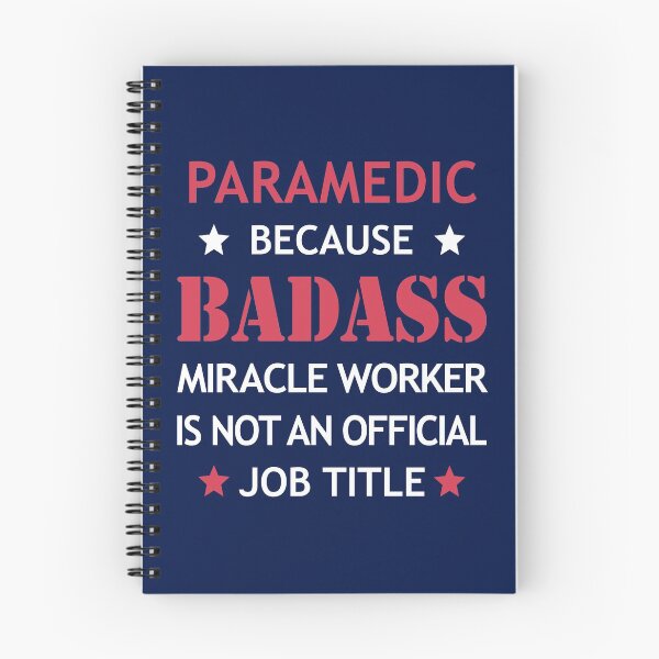 Item preview, Paramedic Badass Birthday Funny Christmas Cool Gift designed and sold by smily-tees.