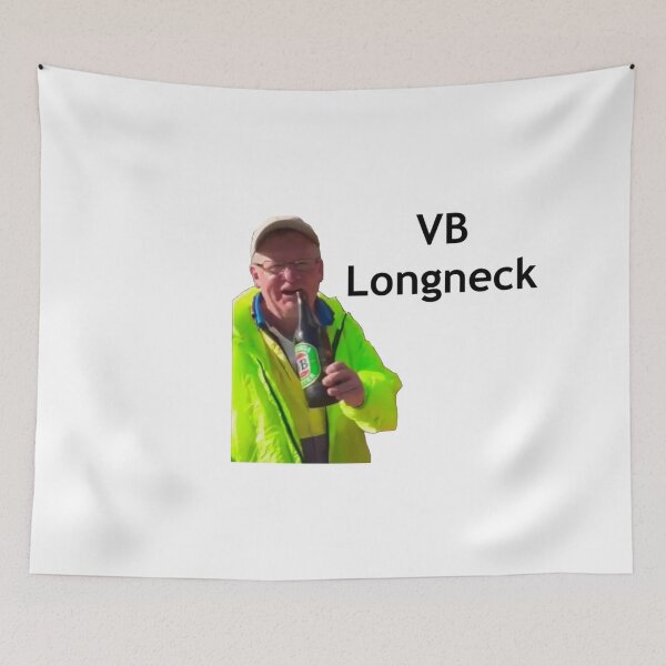 Item preview, VB Longneck Meme designed and sold by Jimmystuff.