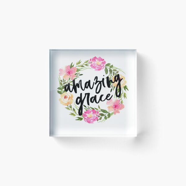 Item preview, Inspiring Christian Amazing Grace Gift designed and sold by YuliyaR.
