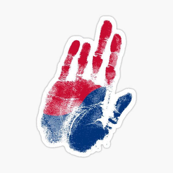 Aperçu de l'œuvre Ahn Jung-Geun à la main drapeau coréen créée et vendue par SeoulSights.