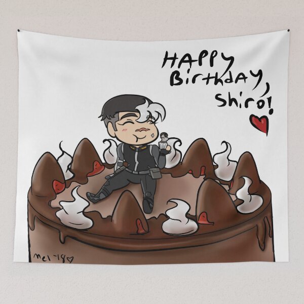 Item preview, Voltron- Happy Birthday Shiro! designed and sold by melmeiko.