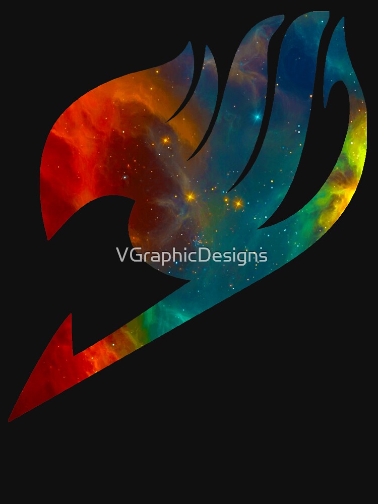 Fairy Tail Galaxy Universe Guild Symbol Multicolored by VGraphicDesigns