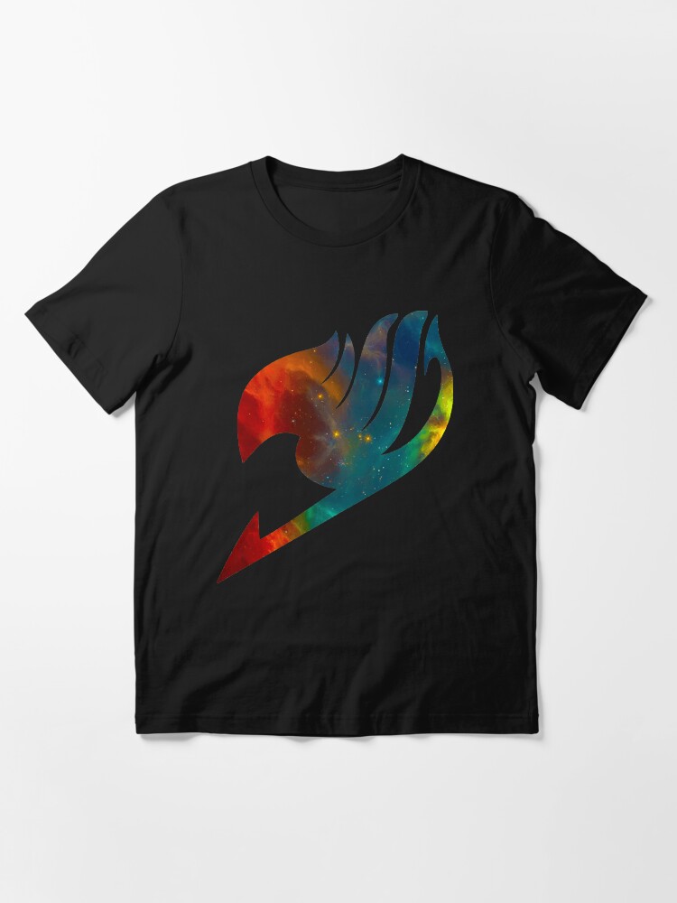 Alternate view of Fairy Tail Galaxy Universe Guild Symbol Multicolored Essential T-Shirt