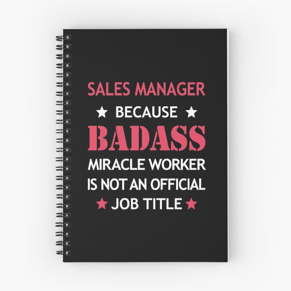 Item preview, Sales Manager Badass Birthday Funny Christmas Cool Gift designed and sold by smily-tees.