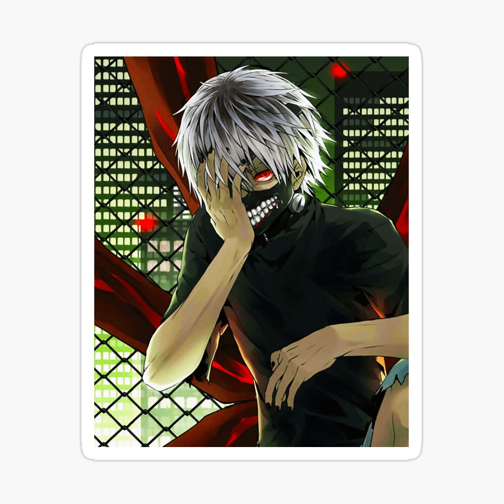 Tokyo Ghoul Ken Kaneki Building Top Poster By Vgraphicdesigns Redbubble