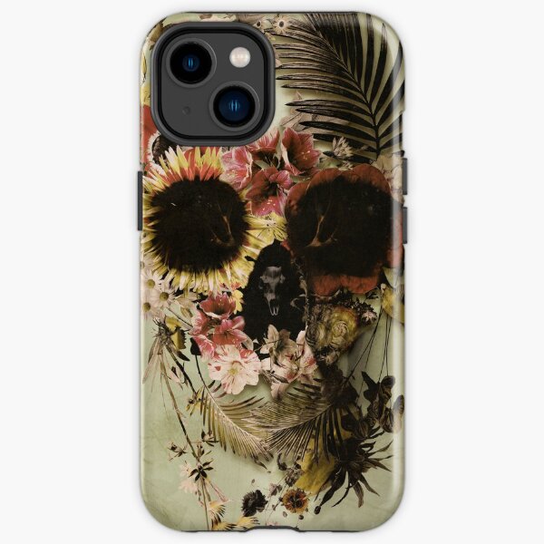 Garden Skull Light iPhone Tough Case