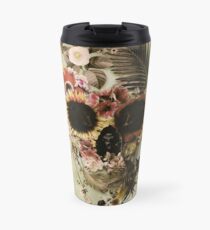 Garden Skull Light Travel Mug