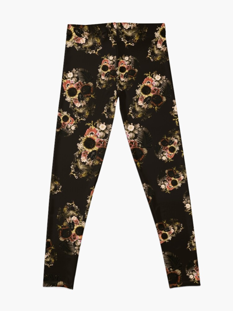 Alternate view of Garden Skull Light Leggings