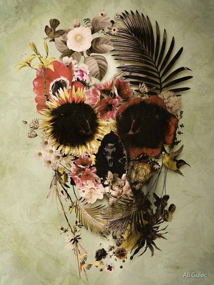 Garden Skull Light by aligulec
