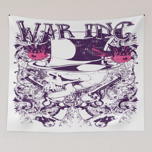 Item preview, War Inc Top Hat Skull designed and sold by leen12 Art Designs Prints.