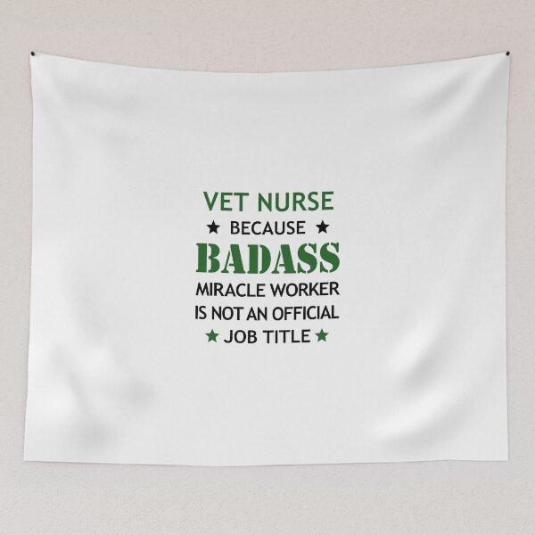 Item preview, Vet  Nurse Cool Badass Birthday Funny Christmas Gift designed and sold by smily-tees.