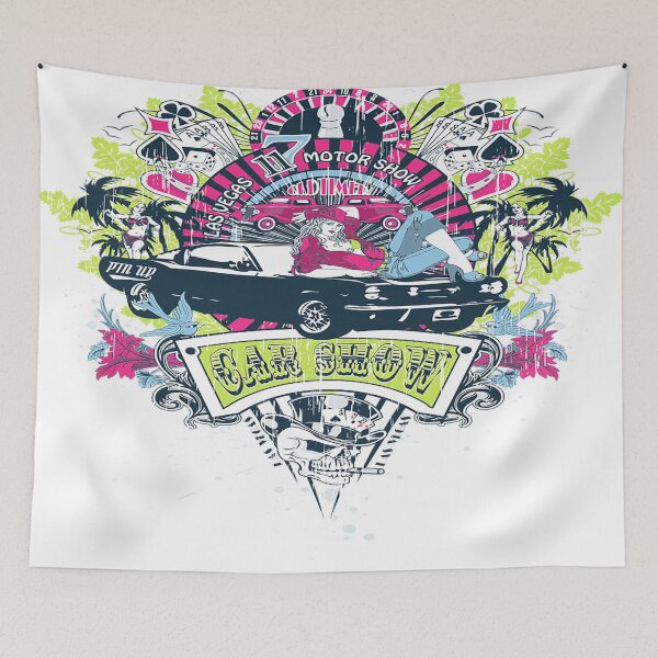 Item preview, Vegas Car Show designed and sold by leen12 Art Designs Prints.