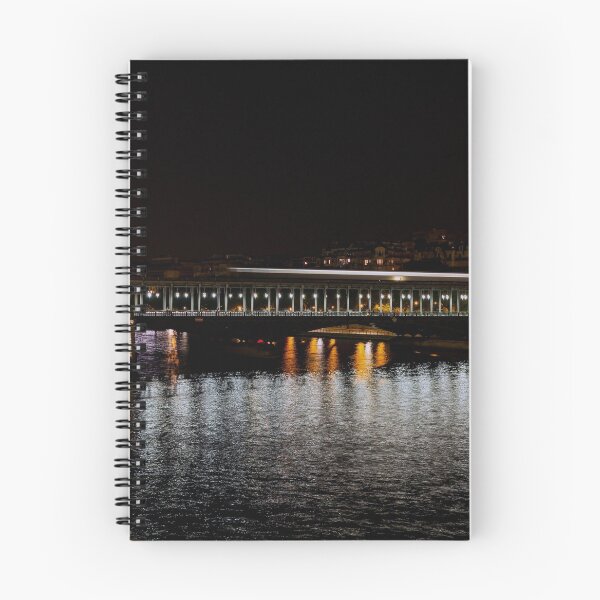 Item preview, Paris - Bir-Hakeim bridge at night designed and sold by Ulysse Pixel.