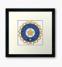 Indian Cricket Team - Team India Framed Print