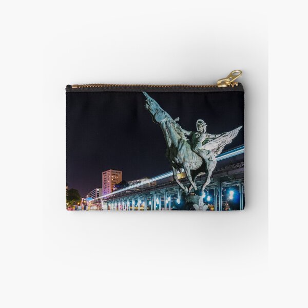 Item preview, Paris - Pont de Bir-Hakeim at night designed and sold by Ulysse Pixel.