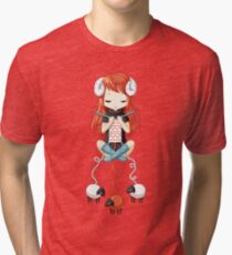 Knitting Meditation 2 Tri-blend T-Shirt