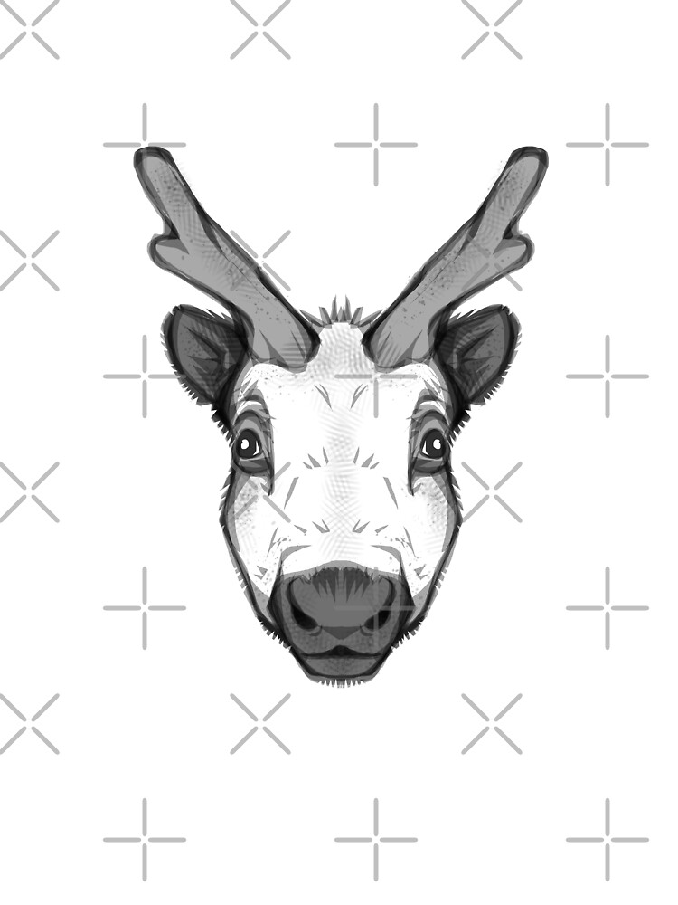 Arctic Animals - Reindeer Face (Christmas version) Arctic Animals - Reindeer Face (Christmas version)